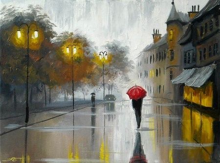 Ville sous la pluie-A.Bolotov