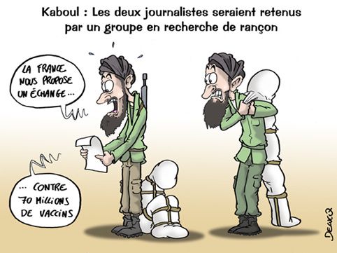 kaboul otages