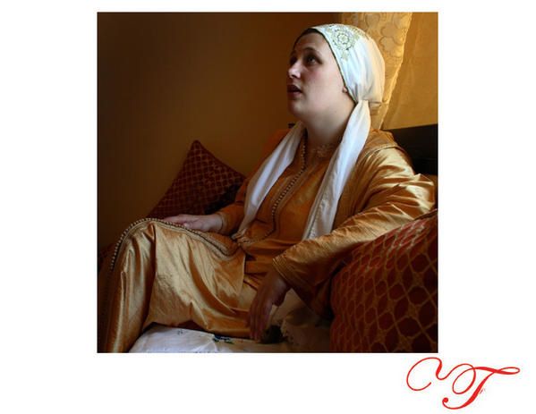 une belle photo d'une mariée marocaine