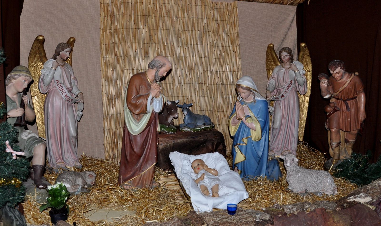 La crèche de Noël de l'église de Carhaix - Penhars Infos Quimper