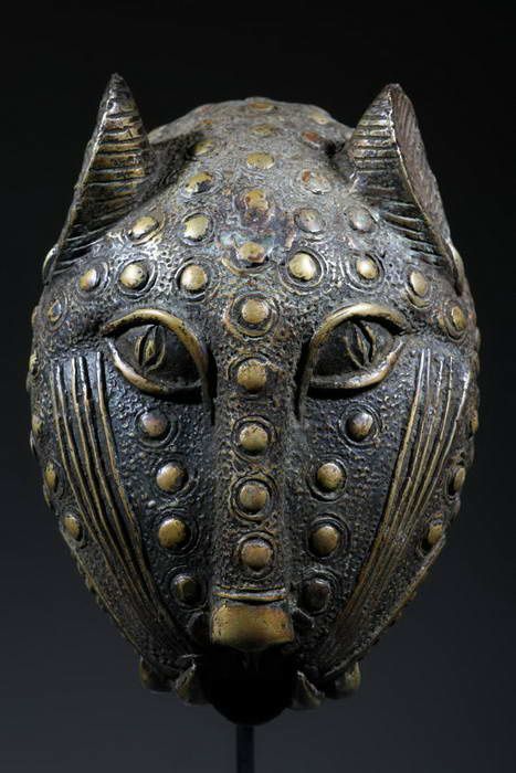 panthere (tête) bronze