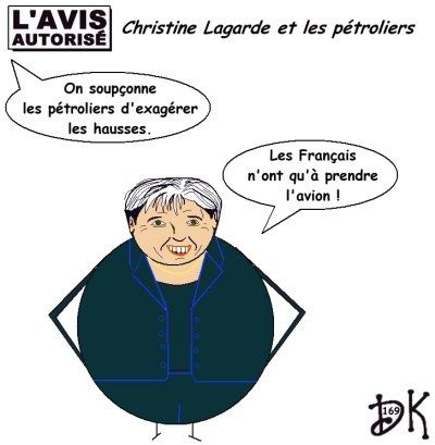L'avis autorisé : Christine Lagarde et les pétroliers