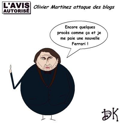L'avis autorisé : Olivier Martinez contre les blogs L'avis autorisé : Olivier Martinez contre les blogs