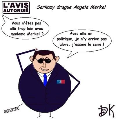 Tags : Nicolas Sarkozy, Angela Merkel, Prix Charlemagne 2008, Union Européenne, mini-traité, couac, Allemagne, blin-bling, Carla Bruni-Sarkozy toujours pas nue, représidentialisation. dessin humour Tags : Nicolas Sarkozy, Angela Merkel, Prix Charlemagne 2008, Union Européenne, mini-traité, couac, Allemagne, blin-bling, Carla Bruni-Sarkozy toujours pas nue, représidentialisation. dessin humour