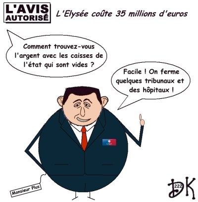 Tags : Nicolas Sarkozy, budget de l'Elysée en augmentation de 8,4 %, Airbus A330, Air Force One, Luc Chatel, pouvoir d'achat, bling-bling, RGPP, dette de la France, les caisses vides de l'état, rigueur, Carla Bruni-Sarkozy pas nue, mais elle pourrait, François Fillon, palais présidentiel, Jacques Chirac, dessin humour Tags : Nicolas Sarkozy, budget de l'Elysée en augmentation de 8,4 %, Airbus A330, Air Force One, Luc Chatel, pouvoir d'achat, bling-bling, RGPP, dette de la France, les caisses vides de l'état, rigueur, Carla Bruni-Sarkozy pas nue, mais elle pourrait, François Fillon, palais présidentiel, Jacques Chirac, dessin humour