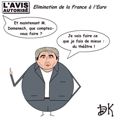 Tags : France-Italie, Pays-Bas-Roumanie, Hollande, Raymond Domenech, Lilian Thuram, Franck Ribéry, Eric Abidal, Andrea Pirlo, Luca Toni, Gian-Luigi Buffon, Euro 2008, football, Squadra Azzura, équipe de France, les Bleus, Samir Nasri,Franck Leboeuf, Thierry Rolland, Karim Benzema, Thierry Henry, Estelle Denis pas nue, Eugène Saccomano, dessin humour Tags : France-Italie, Pays-Bas-Roumanie, Hollande, Raymond Domenech, Lilian Thuram, Franck Ribéry, Eric Abidal, Andrea Pirlo, Luca Toni, Gian-Luigi Buffon, Euro 2008, football, Squadra Azzura, équipe de France, les Bleus, Samir Nasri,Franck Leboeuf, Thierry Rolland, Karim Benzema, Thierry Henry, Estelle Denis pas nue, Eugène Saccomano, dessin humour