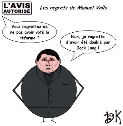 Tags : Manuel Valls, Jacl Lang, Trahison, monolithique et stalinien, PS, UMP, parti godillot, Nicolas Sarkozy, traître, Pavlov, Christophe Caresche, Jean-Marie Le Guen, Gaëtan Gorce,France Inter, Le Monde, Roger Karoutchi, PRG, Bernard Debré, Jacques Brel, ouverture tactique, réforme de la Constitution, dessin humour, l'avis autorisé Tags : Manuel Valls, Jacl Lang, Trahison, monolithique et stalinien, PS, UMP, parti godillot, Nicolas Sarkozy, traître, Pavlov, Christophe Caresche, Jean-Marie Le Guen, Gaëtan Gorce,France Inter, Le Monde, Roger Karoutchi, PRG, Bernard Debré, Jacques Brel, ouverture tactique, réforme de la Constitution, dessin humour, l'avis autorisé