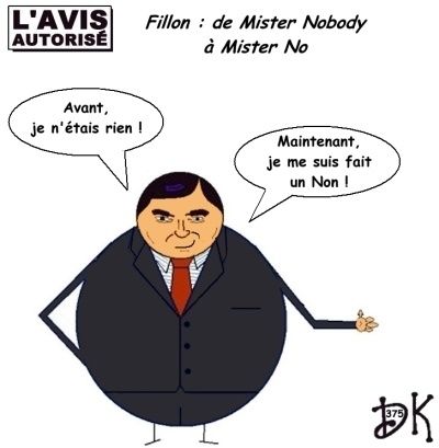 Tags : François Fillon, Mister Nobody, Mister No, Yves Jégo, Guadeloupe, Nicolas Sarkozy, premier ministre, gouvernement, UMP, droite décomplexée, outre-mer, ultra-marins, conseillers de Sarko,mesures impopulaires, impopularité, sondages, l'avis autorisé, dessin humoristique, gag politique, humour