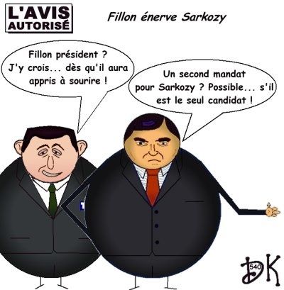 Tags : François Fillon, présidentiable, 2012, élections présidentielles, Nicolas Sarkozy, ump, droite, gouvernement, candidat, union, sourire, deuxième mandat, dessin humoristique, gag politique, parodie, caricature, joke, drôle, image humour, l'avis autorisé, dk, dessin de presse Tags : François Fillon, présidentiable, 2012, élections présidentielles, Nicolas Sarkozy, ump, droite, gouvernement, candidat, union, sourire, deuxième mandat, dessin humoristique, gag politique, parodie, caricature, joke, drôle, image humour, l'avis autorisé, dk, dessin de presse