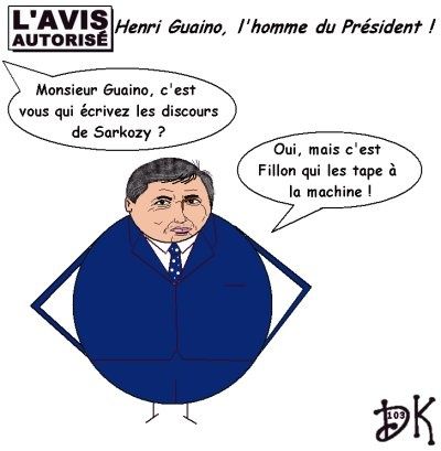 Henri Guaino et Nicolas Sarkozy
