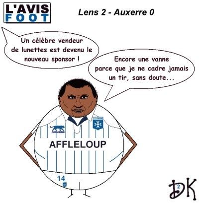 Tags : AJA, Auxerre, football, Lens-Auxerre 2-0, championnat de France, Ligue 1, Dennis Oliech, défaite, relégation, relégable, équipe, maladresse, sponsor, Afflelou, dessin humoristique, gag, humour, parodie, caricature, joke, image Tags : AJA, Auxerre, football, Lens-Auxerre 2-0, championnat de France, Ligue 1, Dennis Oliech, défaite, relégation, relégable, équipe, maladresse, sponsor, Afflelou, dessin humoristique, gag, humour, parodie, caricature, joke, image