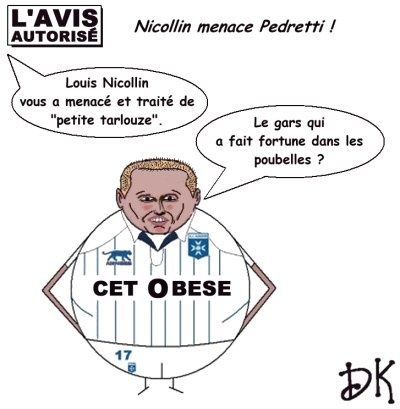 Tags : Louis Nicollin, Loulou, Montpellier Hérault FC, AJA, Auxerre, football, ligue 1, Benoit Pedretti, carton jaune, carton rouge, expulsion, homophobie, Paris Foot Gay, président, beauf, homophobe, tarlouze, gonzesses, match, dessin humoristique, gag sportif, parodie, caricature, humour, image, joke Tags : Louis Nicollin, Loulou, Montpellier Hérault FC, AJA, Auxerre, football, ligue 1, Benoit Pedretti, carton jaune, carton rouge, expulsion, homophobie, Paris Foot Gay, président, beauf, homophobe, tarlouze, gonzesses, match, dessin humoristique, gag sportif, parodie, caricature, humour, image, joke