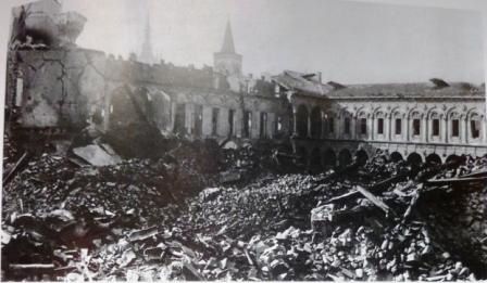 1943 ospedale Maggiore Milano bombardato