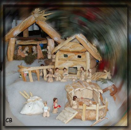 Luceram crèche en pain Luceram crèche en pain