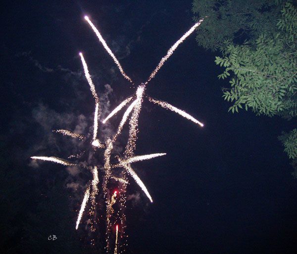Feux artifice blancs Feux artifice blancs
