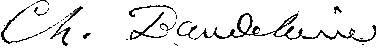 Baudelaire signature Baudelaire signature