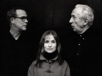 Bob Wilson, Isabelle Huppert et Pierre Soulages par Marc Riboud