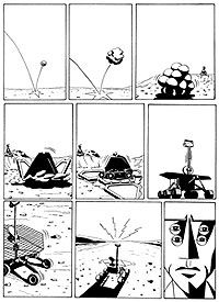 Planche dessinée par Kent