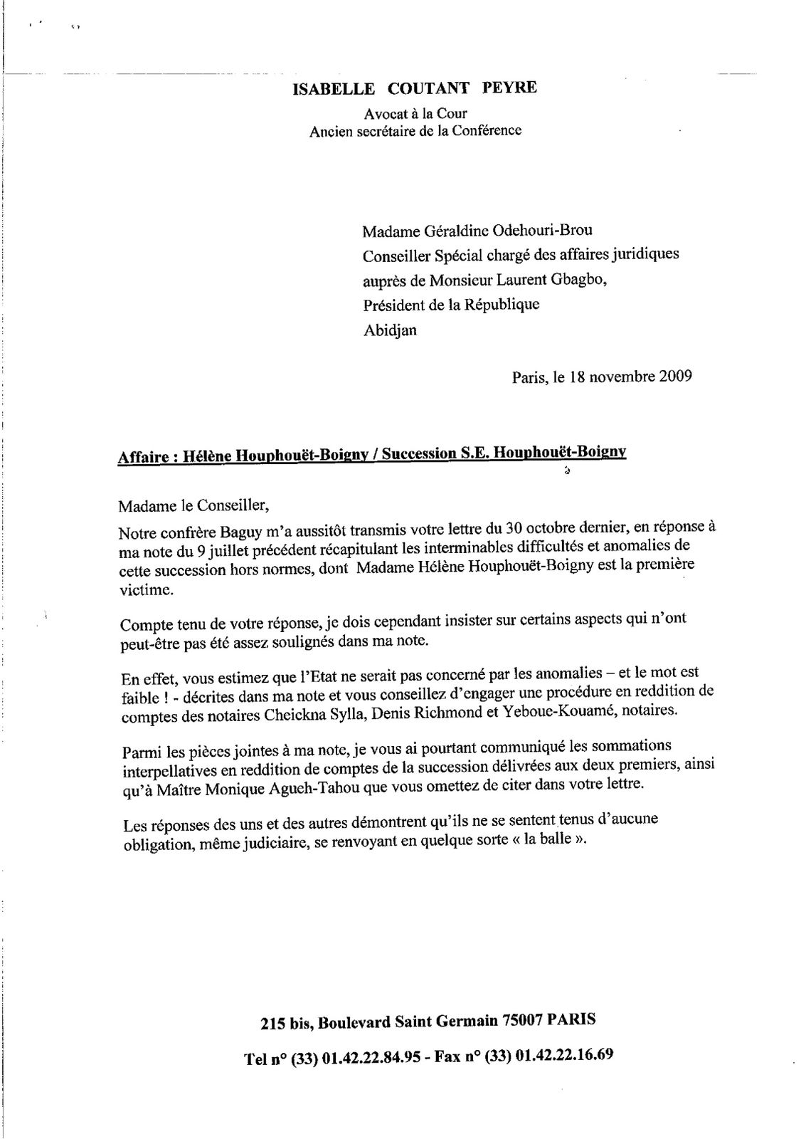 exemple de lettre madame monsieur