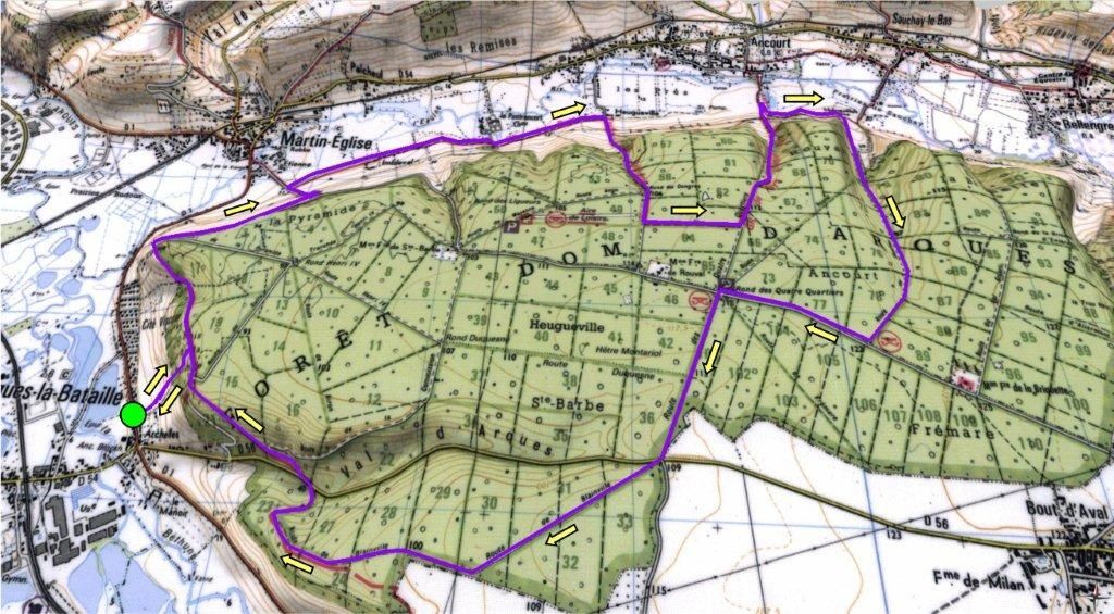 76 Superbe Parcours Dans La Foret Domaniale D Arques Proche De Dieppe Dieppe Rando Caux