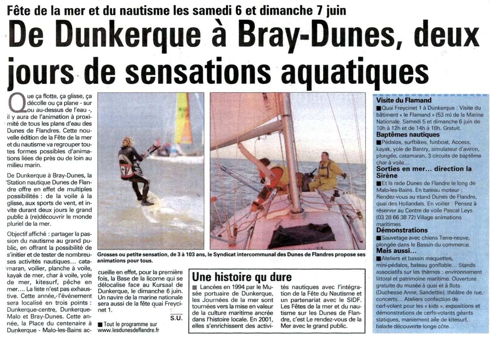 mer et rencontres bray dunes