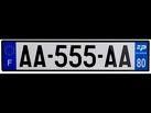 Plaque D Immatriculation Sur Remorque Remorque Rm Uchaud