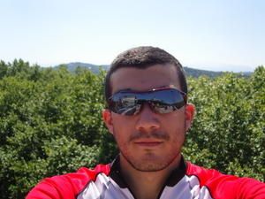 et moi :) avec les Pyrénées loin derrière qu'on ne viot même pas sur la photo