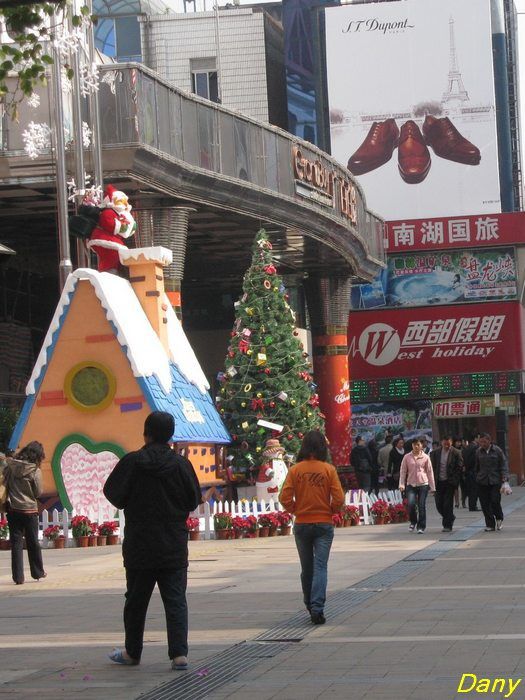 Noel en Chine a Canton(Guangzhou) en 2008