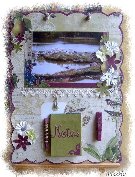 Planche porte-carnet