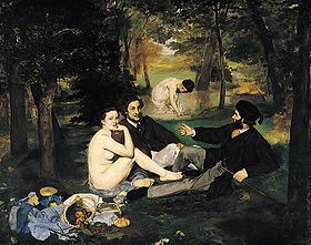 280px-Édouard Manet - Le Déjeuner sur l'herbe