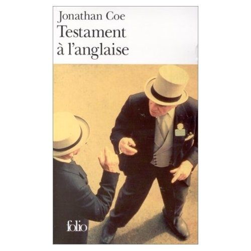 le testament à l'anglaise - jonathan coe