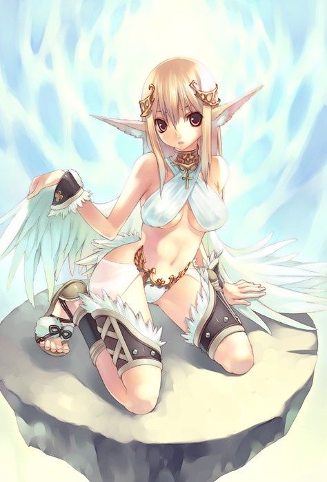 sexy manga angel girls puffy nipples college girls