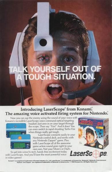 NES Laserscope Konami