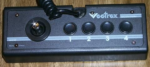 Vectrex control panel