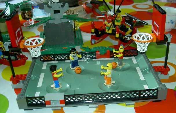 3431 - Le terrain de basket - Ma collection de LEGO