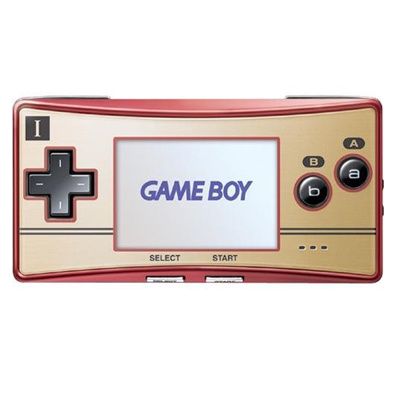 HLF Console de Jeu rétro Bloc Console de Jeu en Brique avec Coque de Couleur et Grand écran alimenté par 2 Piles AA construisent 23 Jeux et avec Un Petit Corps Bleu