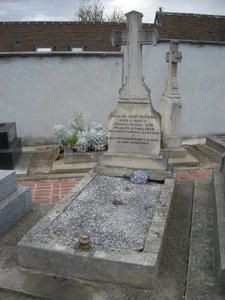 tombe de Boznanska Olga peintre polonaise