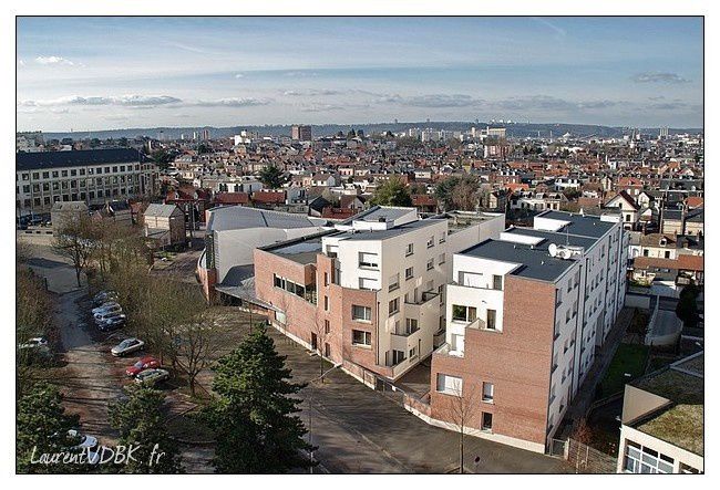 Sotteville vue du haut de l'ILN place de l'hôtel -copie-1