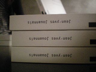 Jean Yves Jouannais livres