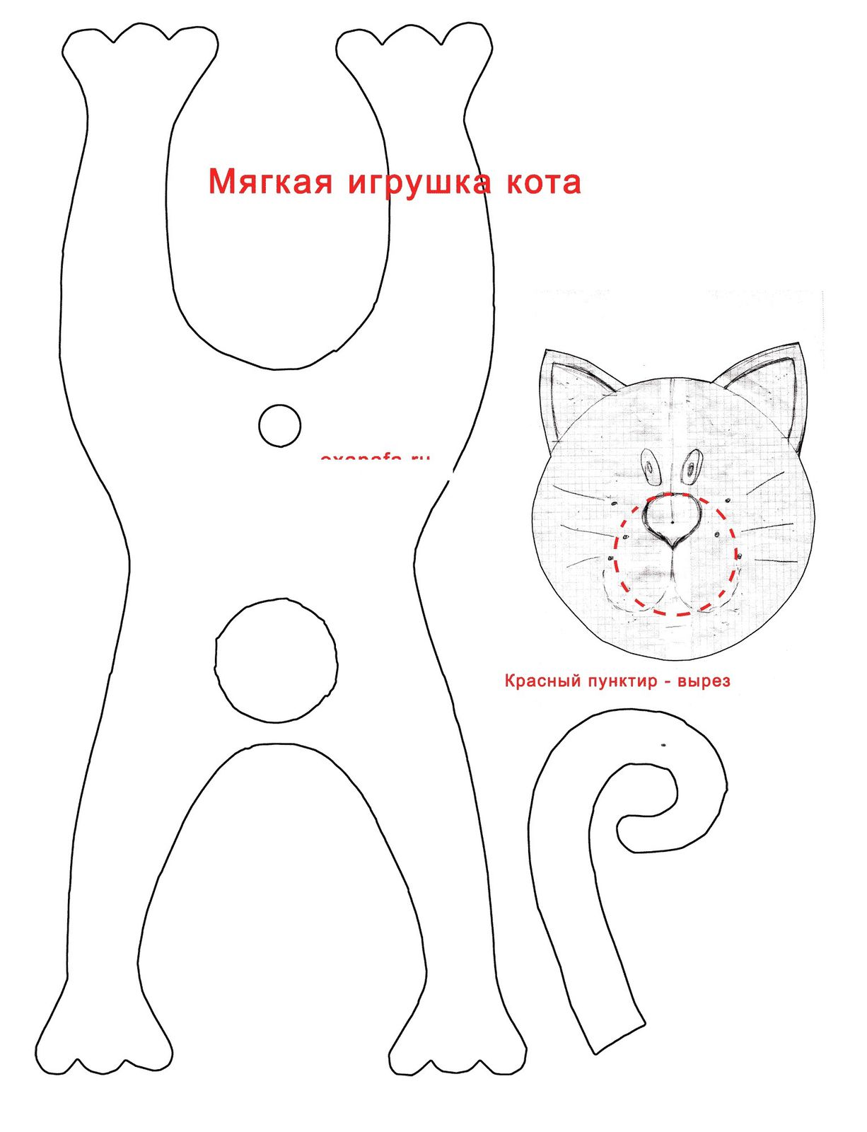 couture un chat "patron à télécharger" - Le blog d-hmk