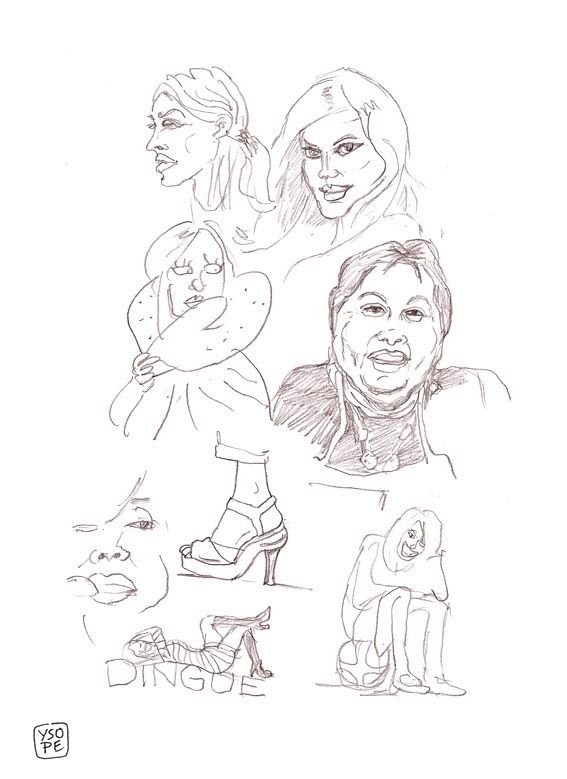Croquis janvier 2010