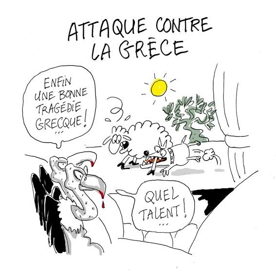 Grece attaque