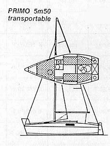 Le PRIMO, voilier transportable, est un plan réalisé par l 