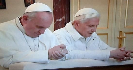 rencontre du pape françois avec benoit xvi