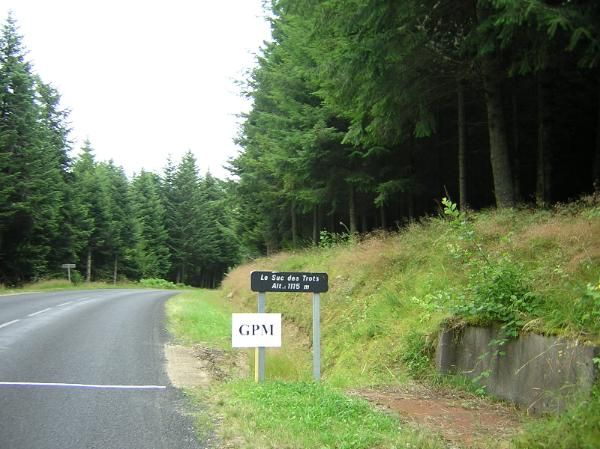 le sommet du parcours à près de 1200m