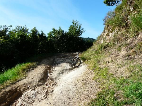 un chemin pas très roulant !