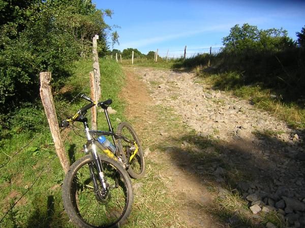 un chemin pas très roulant !