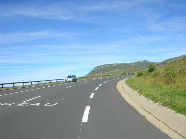 dernier virage avant l'arrivée
