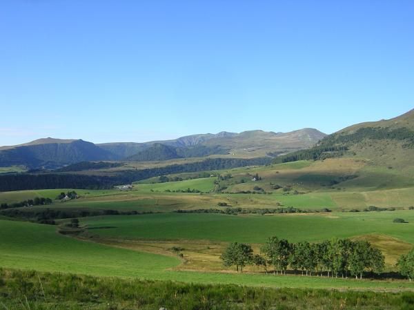 au fond la vallée de Chaudefour