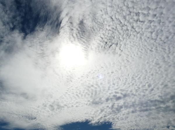 ciel d'alto-cumulus